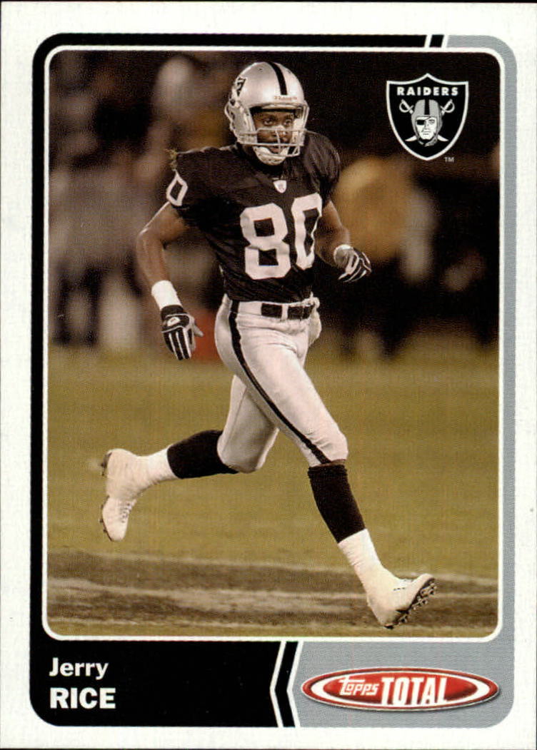 Jerry Rice cards (2000-2022) 49ers Raiders - You Choose - Bild 146 von 227