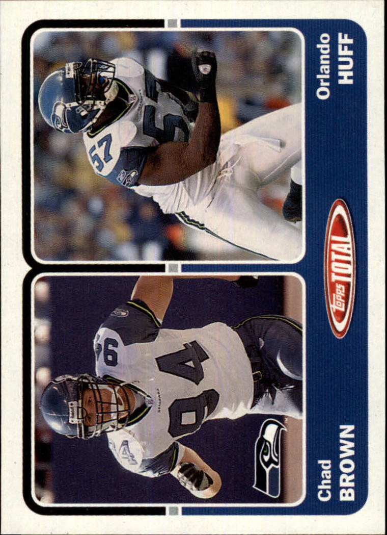 2003 Topps Total #431 Chad Brown/Orlando Huff