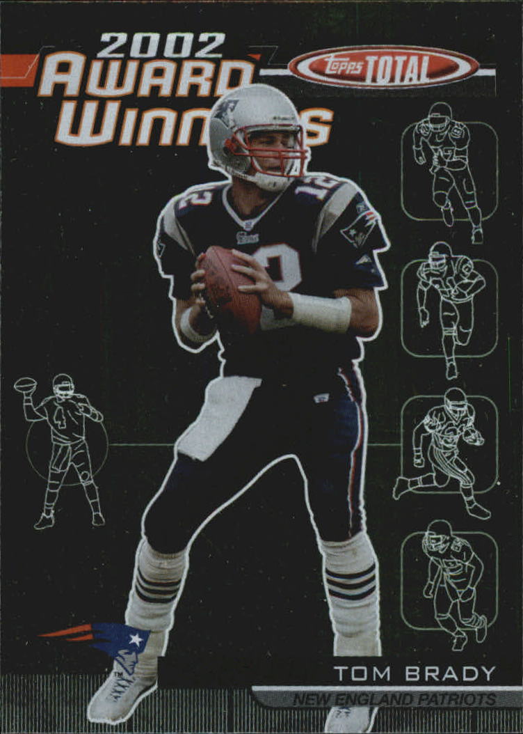 2003 Topps Total Award Winners #AW7 Tom Brady