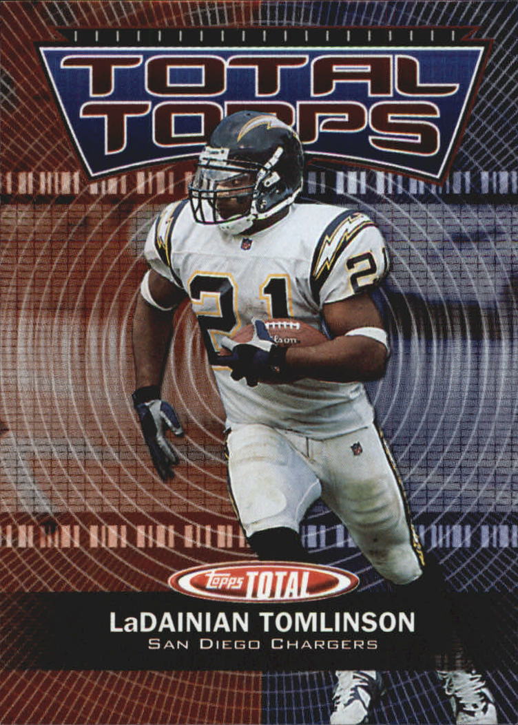 2003 Topps Total Total Topps #TT9 LaDainian Tomlinson