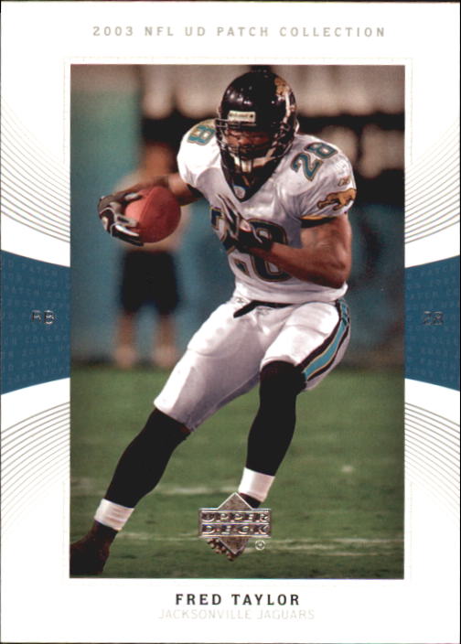 2003 UD Patch Collection #46 Fred Taylor