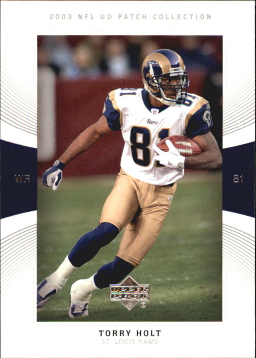 2003 UD Patch Collection #60 Torry Holt