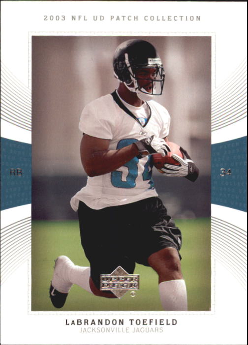 2003 Patch Collection (Upper Deck) Football "Main Set" Cards #1 to #120 - Picture 190 of 235