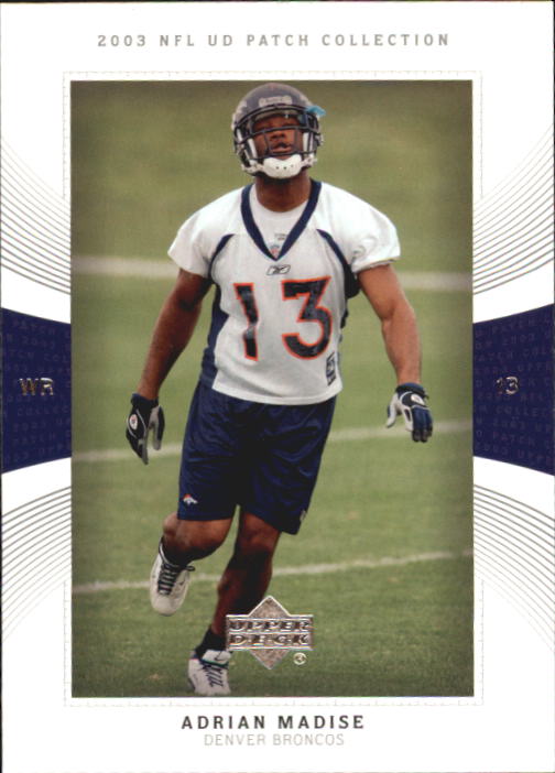 2003 Patch Collection (Upper Deck) Football "Main Set" Cards #1 to #120 - Picture 228 of 235