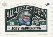2003 UD Patch Collection All Upper Deck Patches #UD6 Joey Harrington