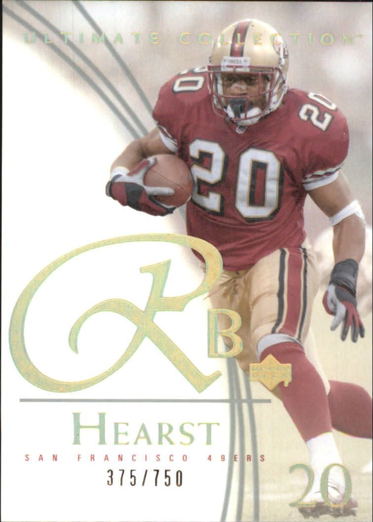 2003 Ultimate Collection #20 Garrison Hearst - NM-MT