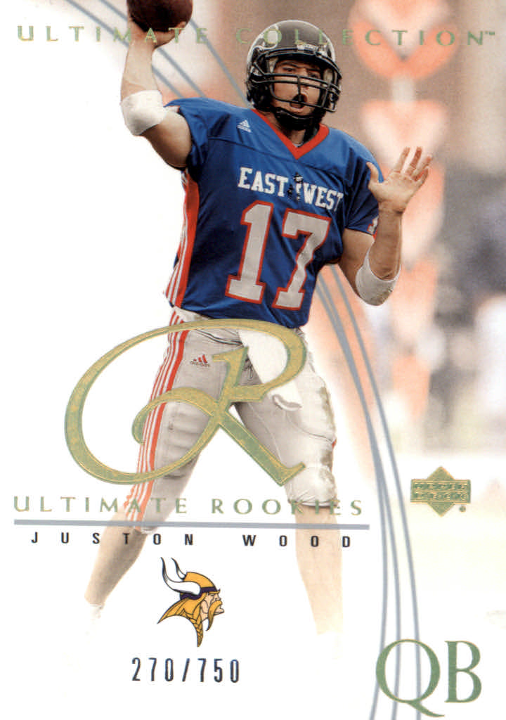 2003 Ultimate Collection #61 Juston Wood/750 RC