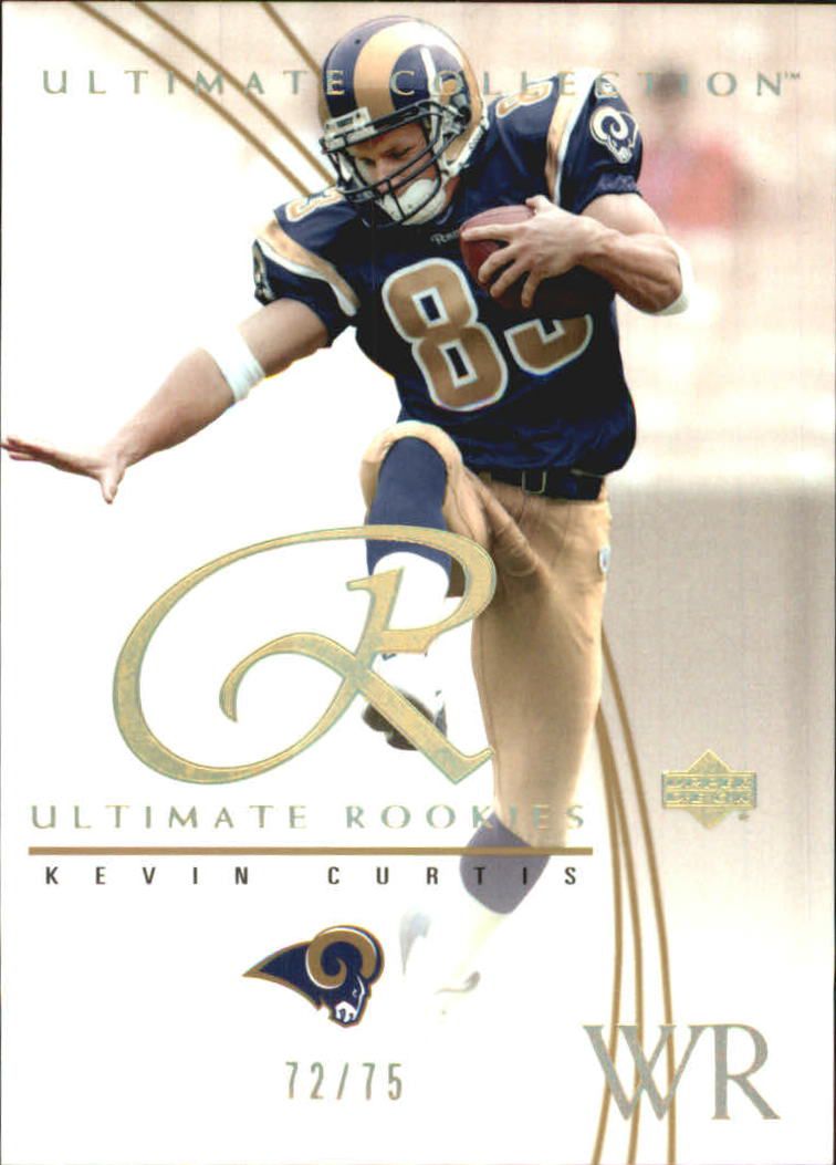 2003 Ultimate Collection #72 Kevin Curtis/750 RC