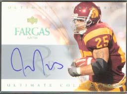 2003 Ultimate Collection Ultimate Signatures #USJF Justin Fargas