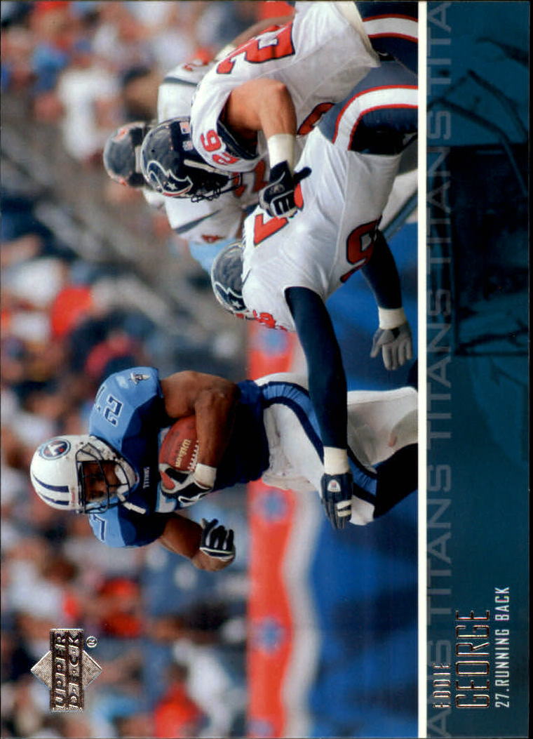 2003 Upper Deck Football "Main Set" Cards #1 to #280