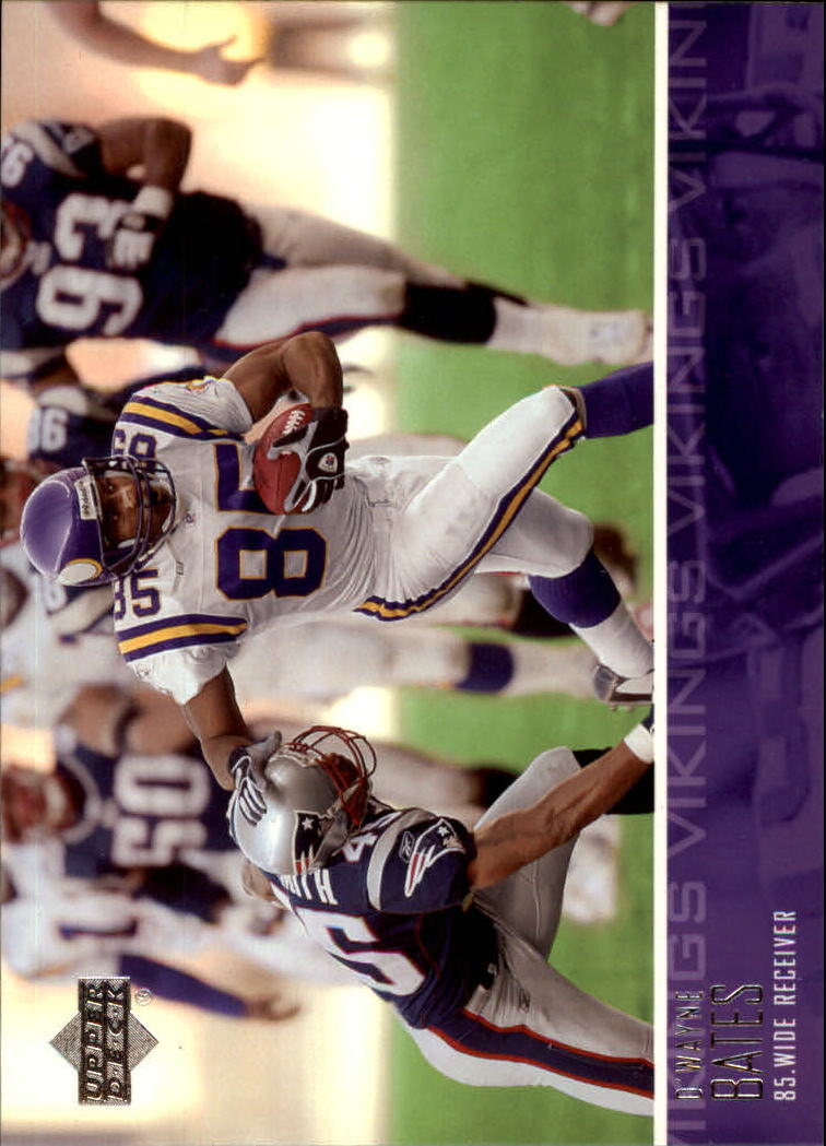 2003 Upper Deck Football "Main Set" Cards #1 to #280