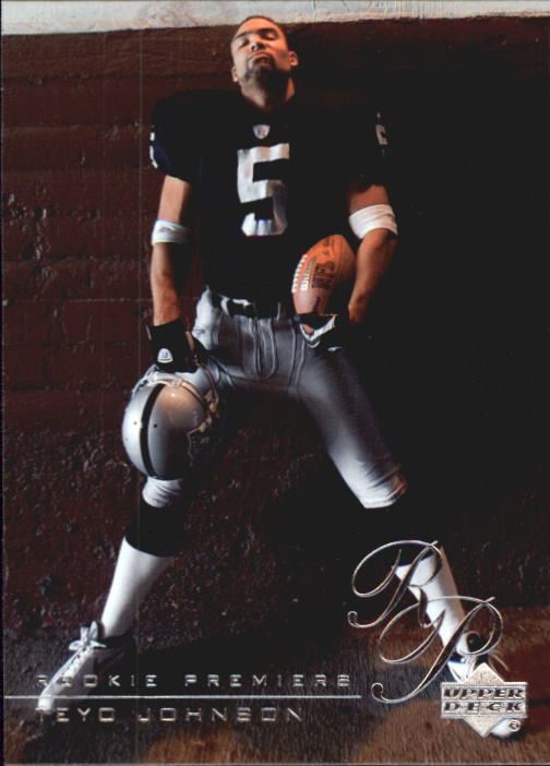 2003 Rookie Premiere (Upper Deck) Football "Main Set" Cards - Picture 34 of 45