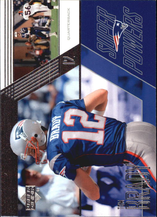 2003 Upper Deck Super Powers #SP12 Tom Brady