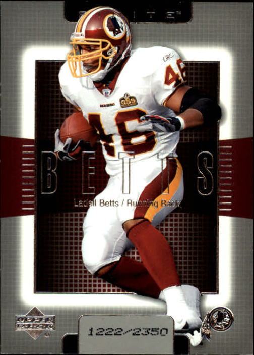 2003 Upper Deck Finite #37 Ladell Betts