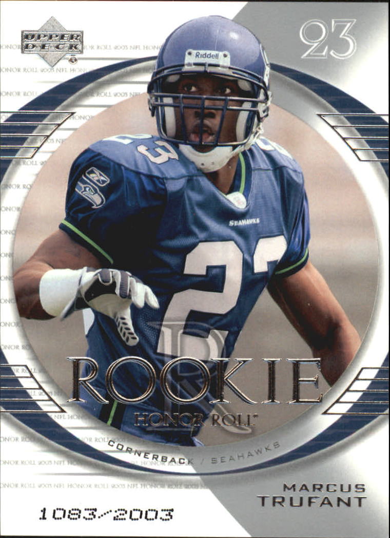 2003 Upper Deck Honor Roll #141 Marcus Trufant RC