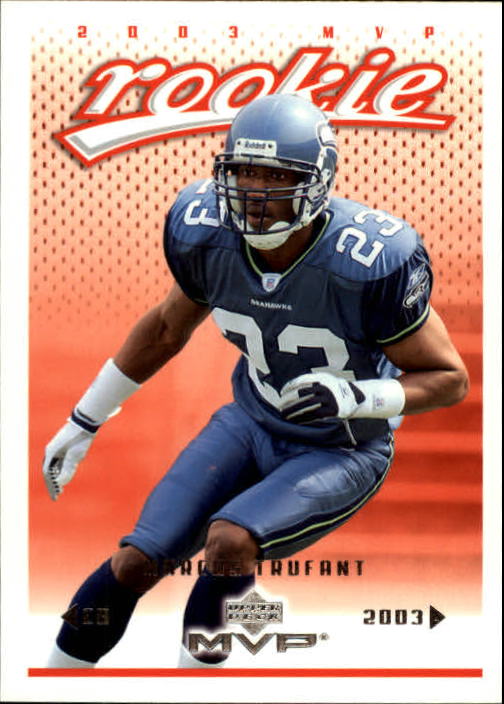 2003 Upper Deck MVP #428 Marcus Trufant RC - NM-MT