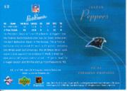 2003 Upper Deck Pros and Prospects #12 Julius Peppers back image