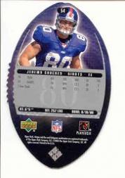 2003 Standing O (Upper Deck) Football "Die Cuts" Parallel Cards - Bild 21 von 39