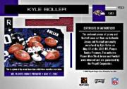 2003 Absolute Memorabilia #153 Kyle Boller RPM RC back image