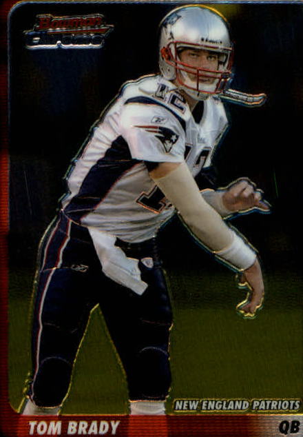 2003 Bowman Chrome #14 Tom Brady