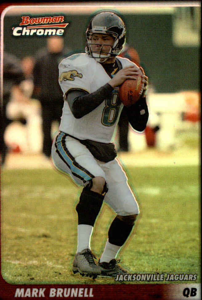 2003 Bowman Chrome Refractors #54 Mark Brunell