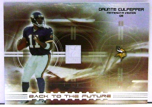 2003 Donruss Elite Back to the Future #BF7 Daunte Culpepper