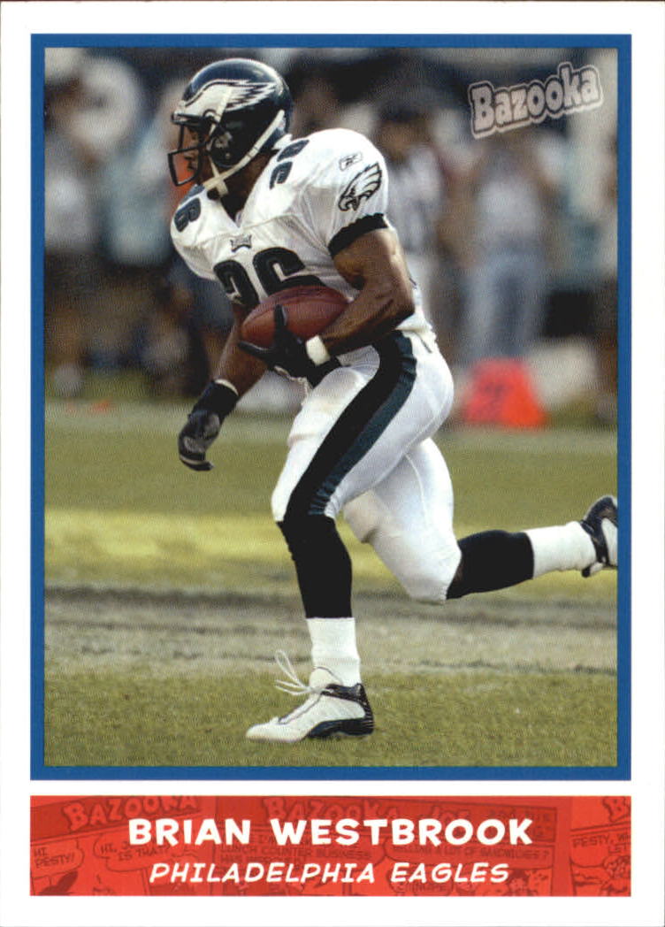 Brian Westbrook NFL Memorabilia, Brian Westbrook Collectibles