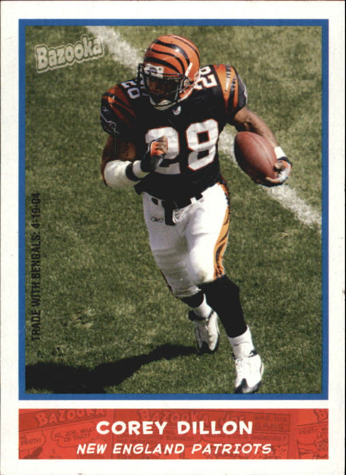 B4561- 2004 Bazooka Assorted Football Cards -You Pick- 15+ FREE US SHIP - Bild 23 von 449