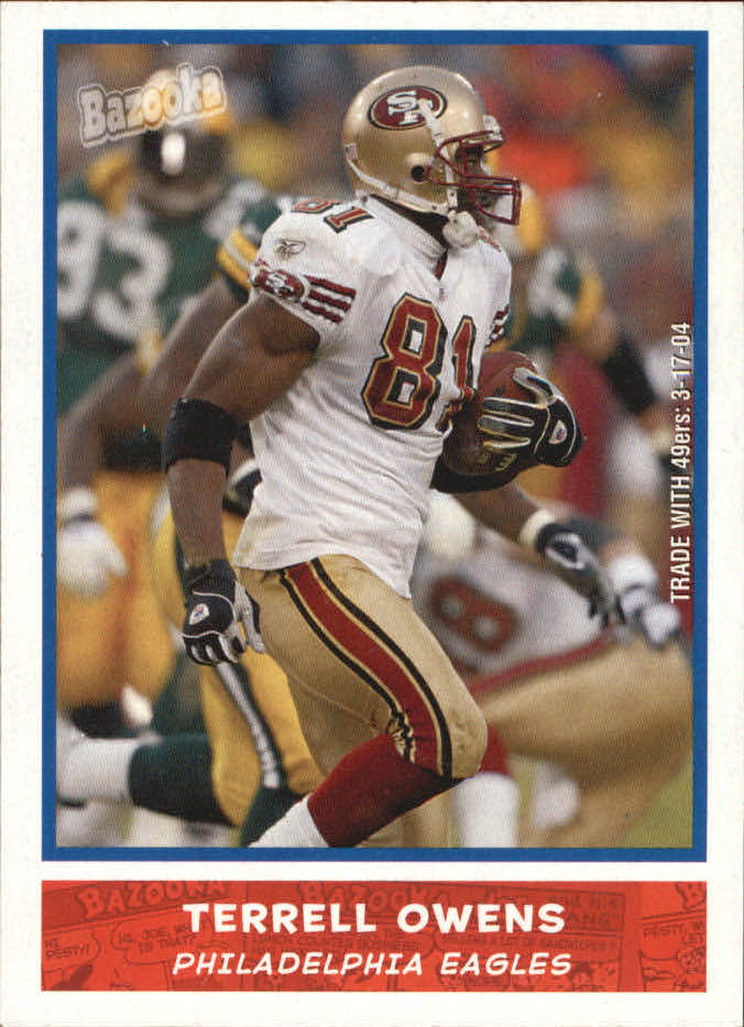B4561- 2004 Bazooka Assorted Football Cards -You Pick- 15+ FREE US SHIP - Bild 89 von 449