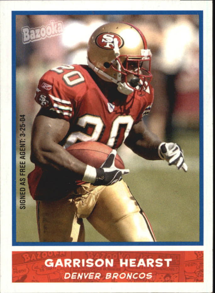 B4561- 2004 Bazooka Assorted Football Cards -You Pick- 15+ FREE US SHIP - Bild 131 von 449