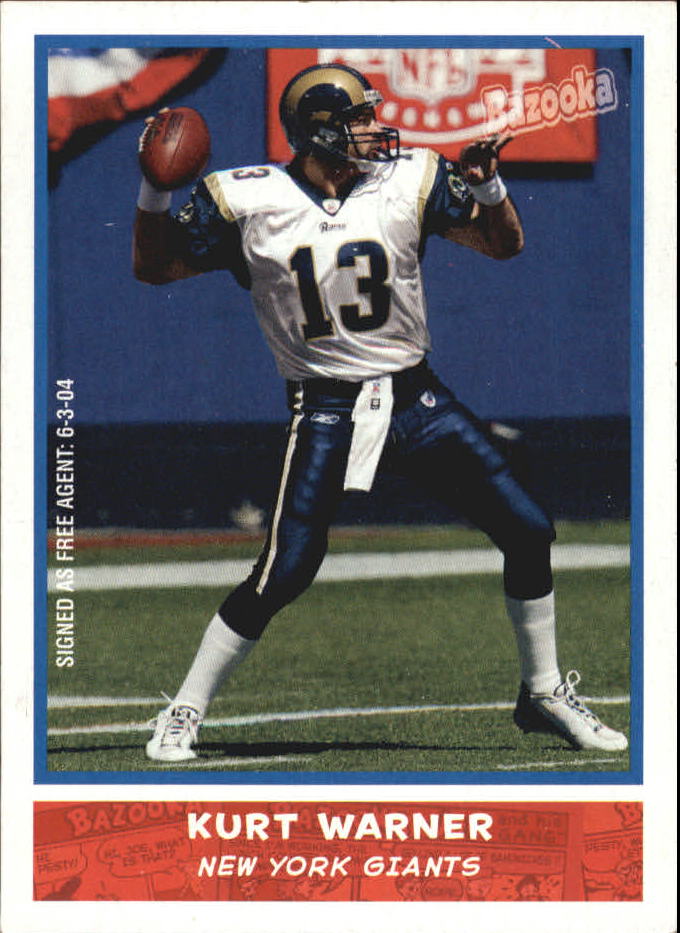 B4561- 2004 Bazooka Assorted Football Cards -You Pick- 15+ FREE US SHIP - Bild 295 von 449