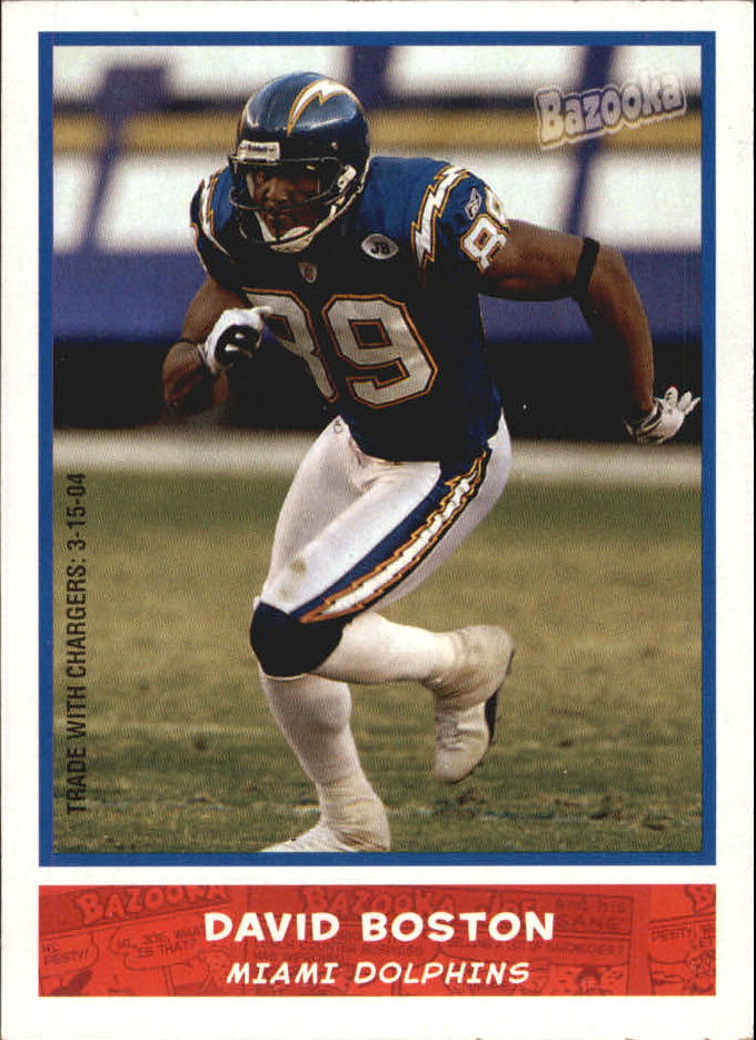 B4561- 2004 Bazooka Assorted Football Cards -You Pick- 15+ FREE US SHIP - Bild 321 von 449