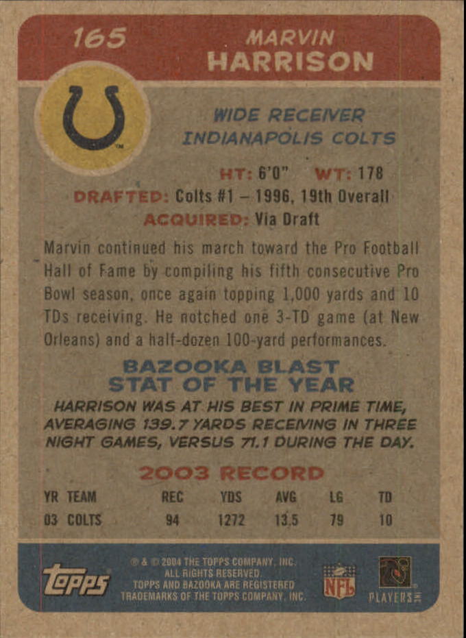 B4561- 2004 Bazooka Assorted Football Cards -You Pick- 15+ FREE US SHIP - Bild 338 von 449
