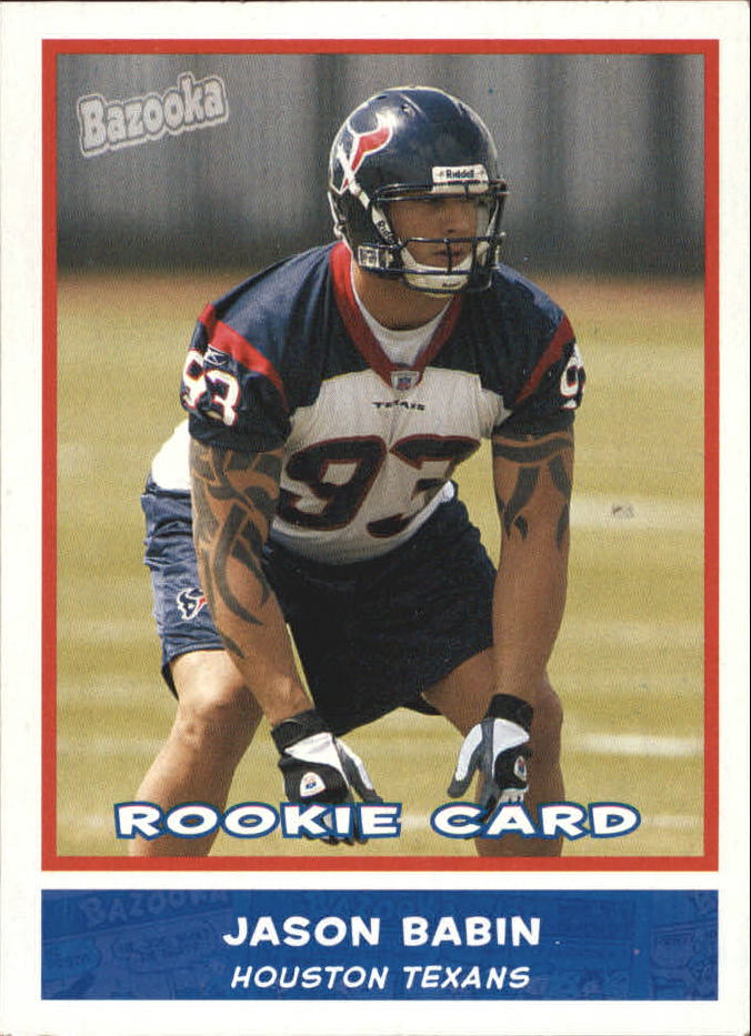 B4561- 2004 Bazooka Assorted Football Cards -You Pick- 15+ FREE US SHIP - Bild 351 von 449