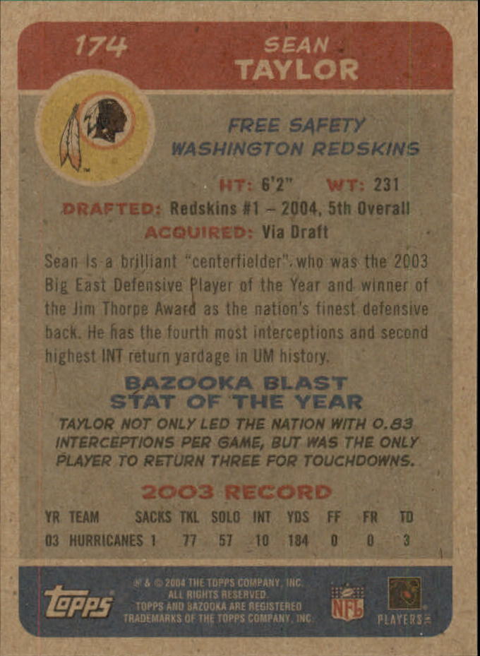 B4561- 2004 Bazooka Assorted Football Cards -You Pick- 15+ FREE US SHIP - Bild 356 von 449