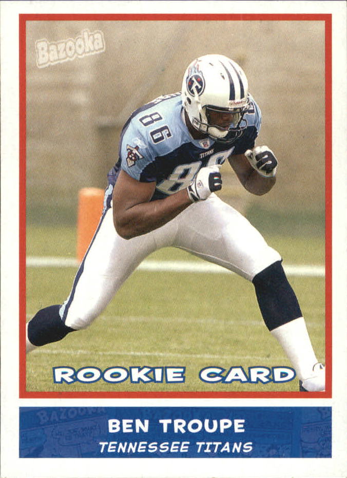 B4561- 2004 Bazooka Assorted Football Cards -You Pick- 15+ FREE US SHIP - Bild 393 von 449