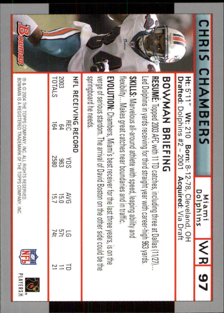B5102- 2004 Bowman Football Cards 1-200 + Inserts -You Pick- 15+ FREE US SHIP - Picture 15 of 204