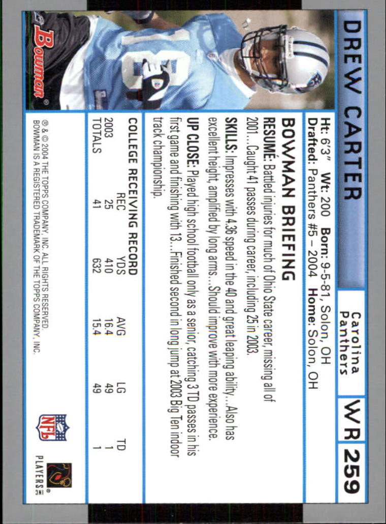 B5102- 2004 Bowman Football Cards 1-200 + Inserts -You Pick- 15+ FREE US SHIP - Picture 163 of 204