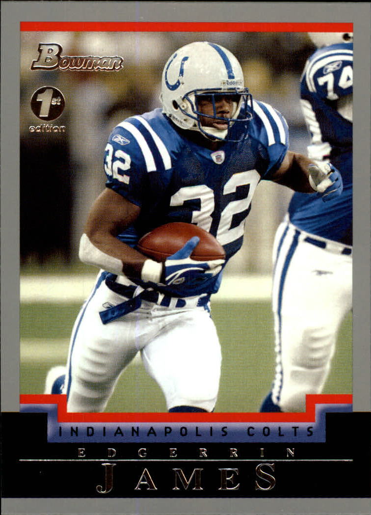 2004 Bowman First Edition #9 Edgerrin James