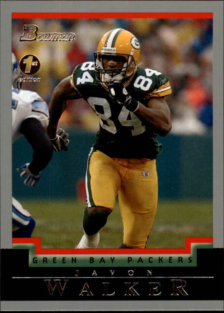 2004 Bowman First Edition #58 Javon Walker