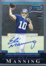 2004 Bowman Chrome #225 Eli Manning AU/199 RC