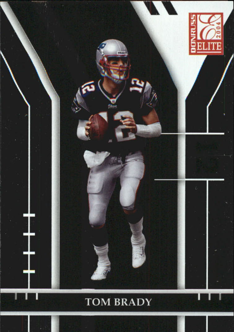2004 Donruss Elite #58 Tom Brady