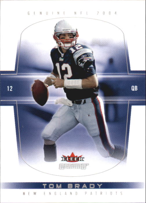 2004 Fleer Genuine #51 Tom Brady