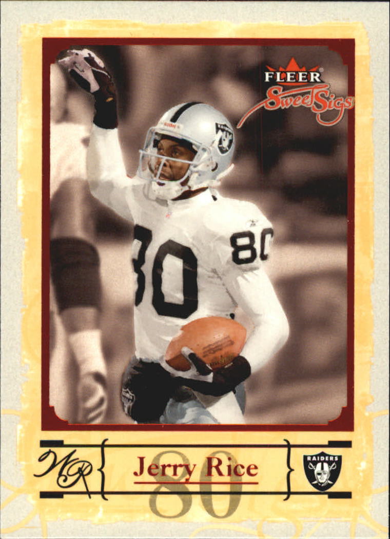 Jerry Rice cards (2000-2022) 49ers Raiders - You Choose - Bild 159 von 227
