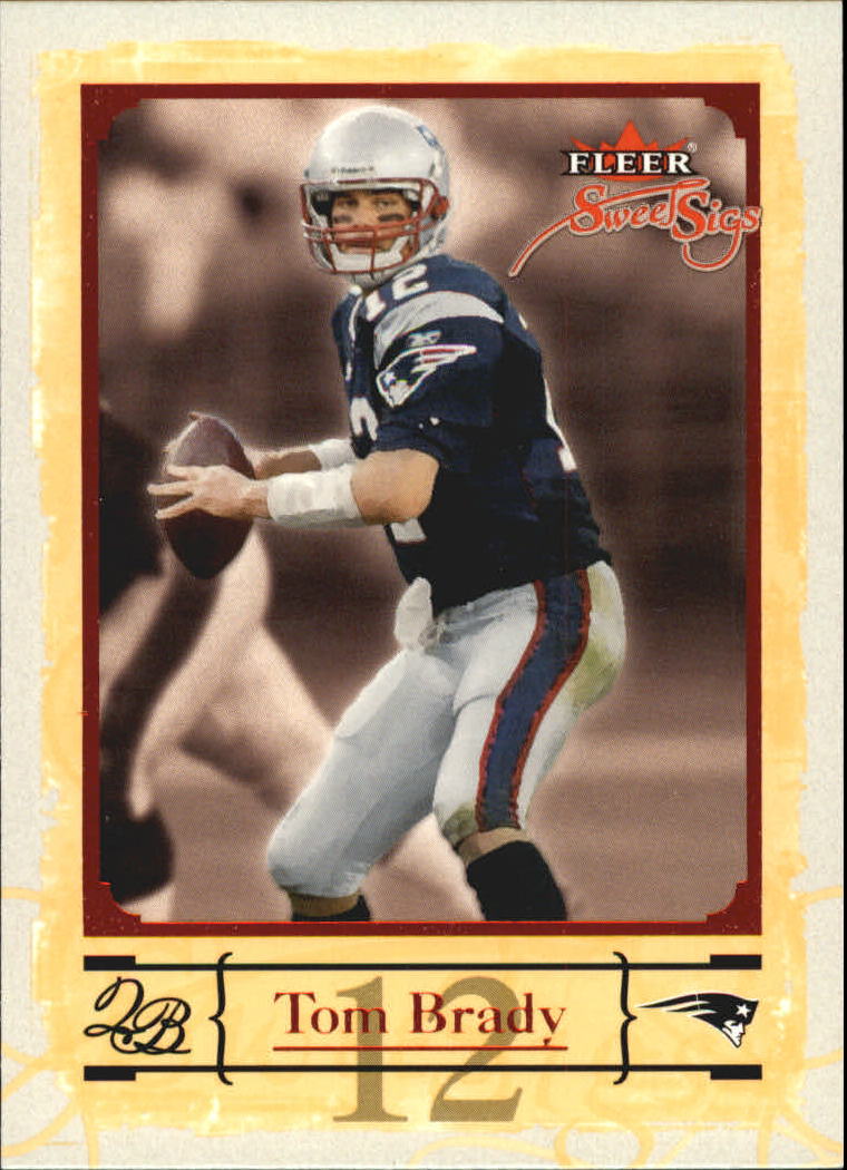 2004 Fleer Sweet Sigs #60 Tom Brady