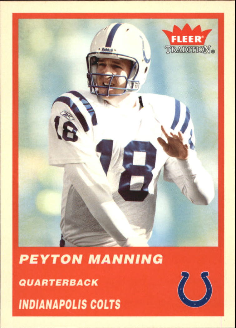 2004 Fleer Tradition #46 Peyton Manning
