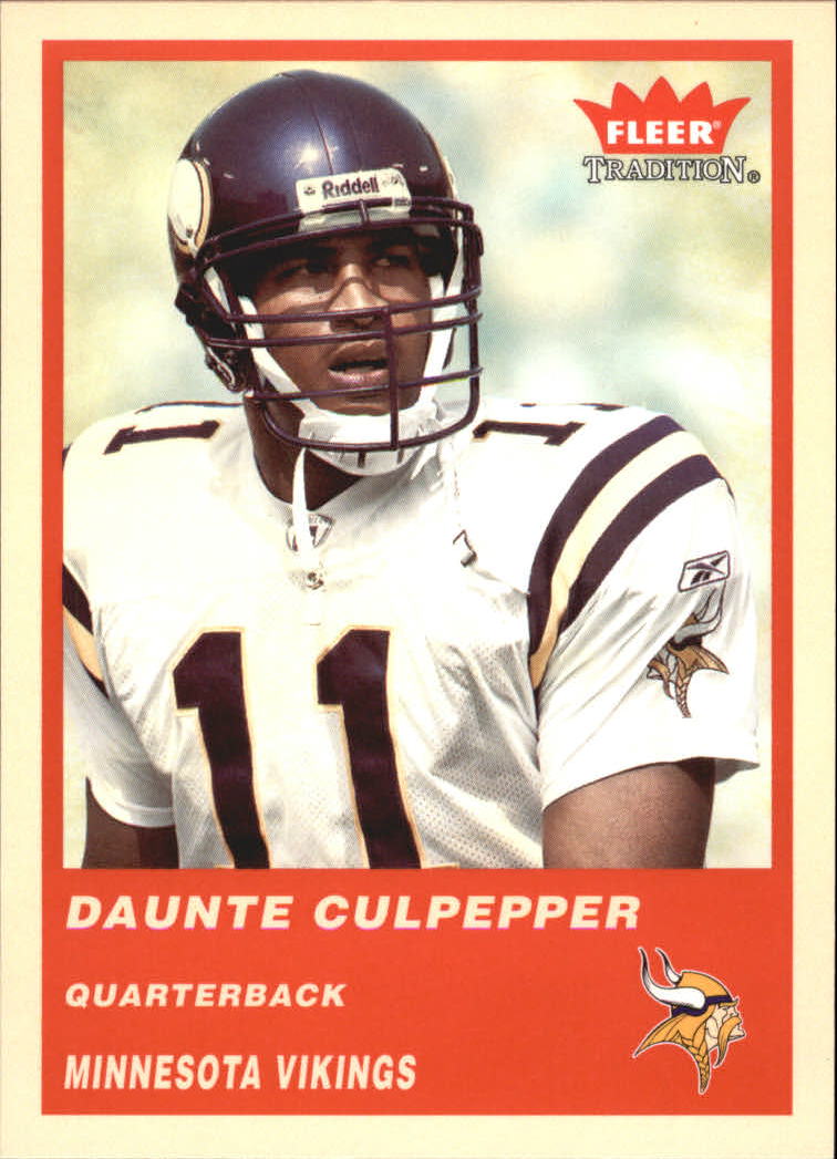 2004 Fleer Tradition #50 Daunte Culpepper