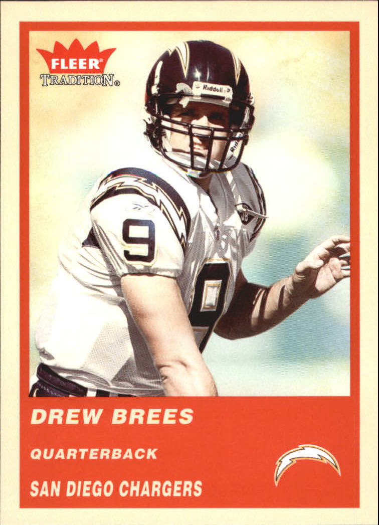 2004 Fleer Tradition #58 Drew Brees