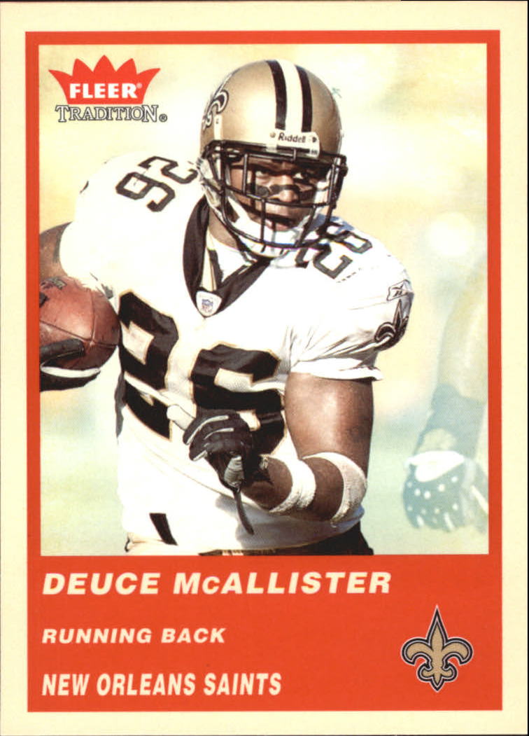2004 Fleer Tradition #77 Deuce McAllister