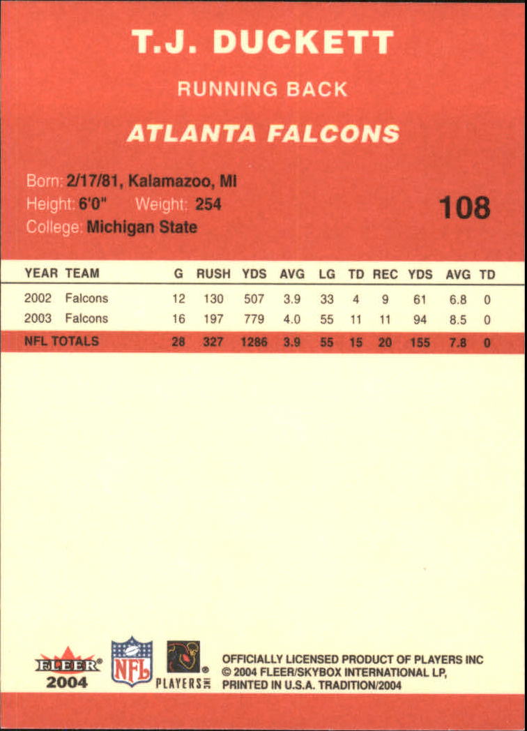 A9361- 2004 Fleer Tradition FB Cards 1-360 +Inserts -You Pick- 15+ FREE US SHIP - Picture 47 of 241